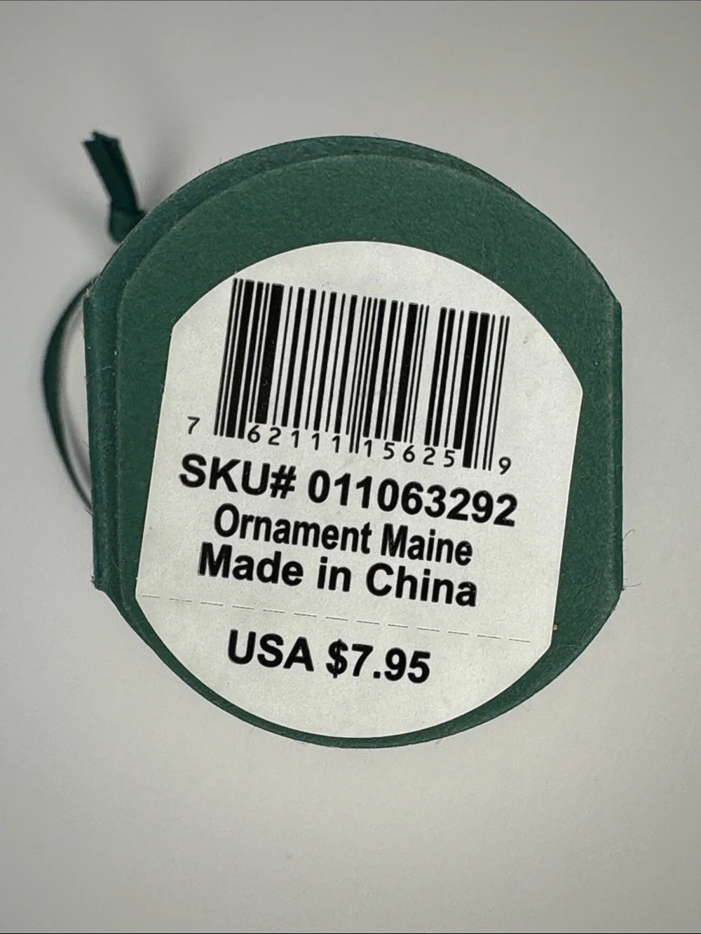 Starbucks Maine Ceramic Ornament NWT